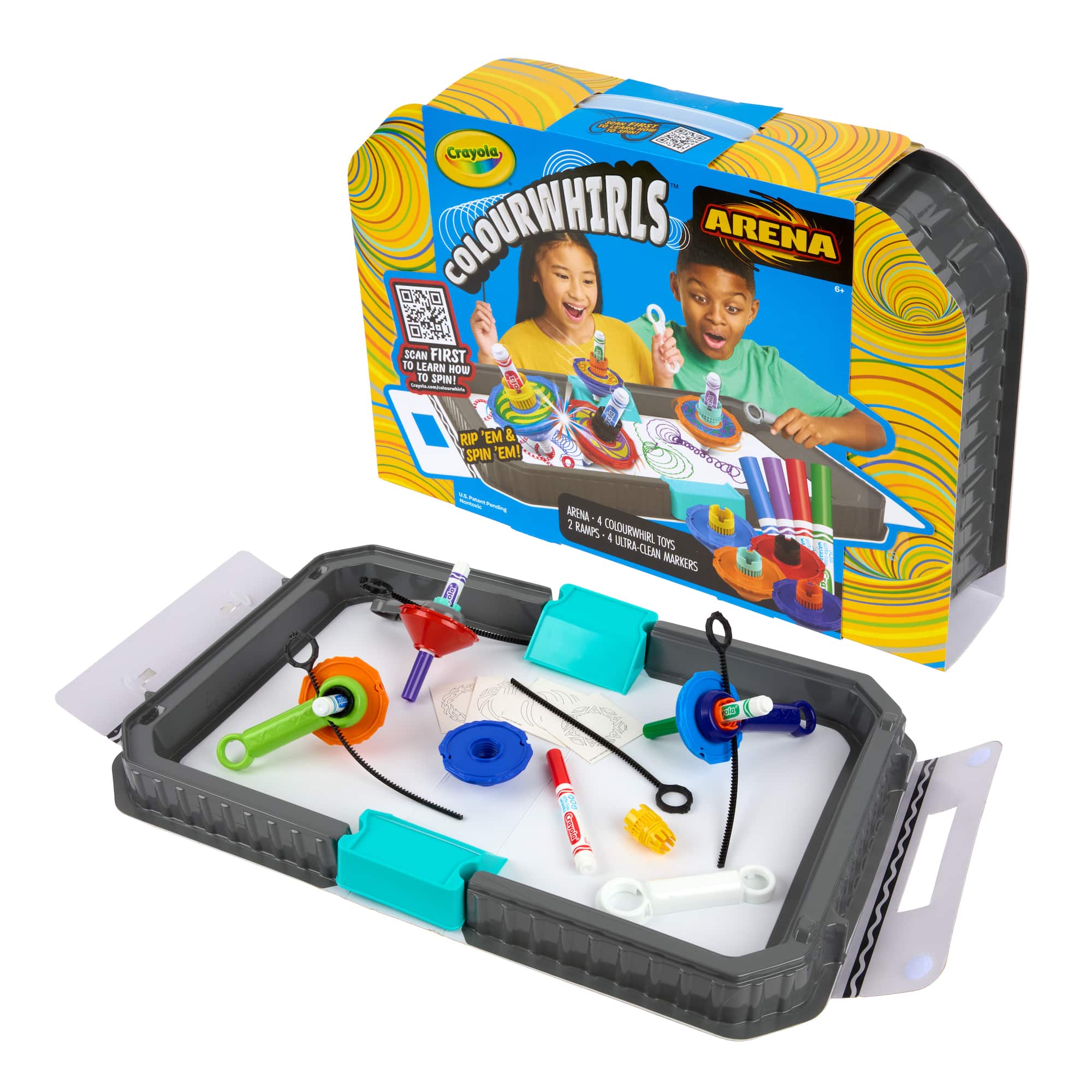 Crayola® Colourwhirls Arena Set, 4ct.